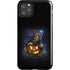 Halloween Cat and Jack O Lantern Pumpkin by Sarah Richter iPhone Cases